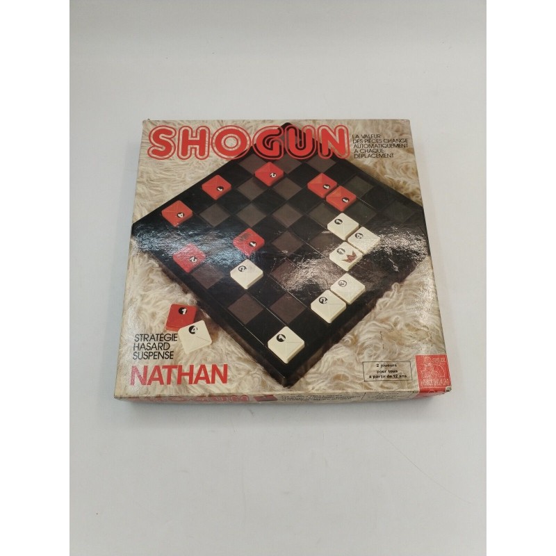 Shogun Nathan Jeu de Société Vintage Stratégie Complet Jeux Échecs Échec 