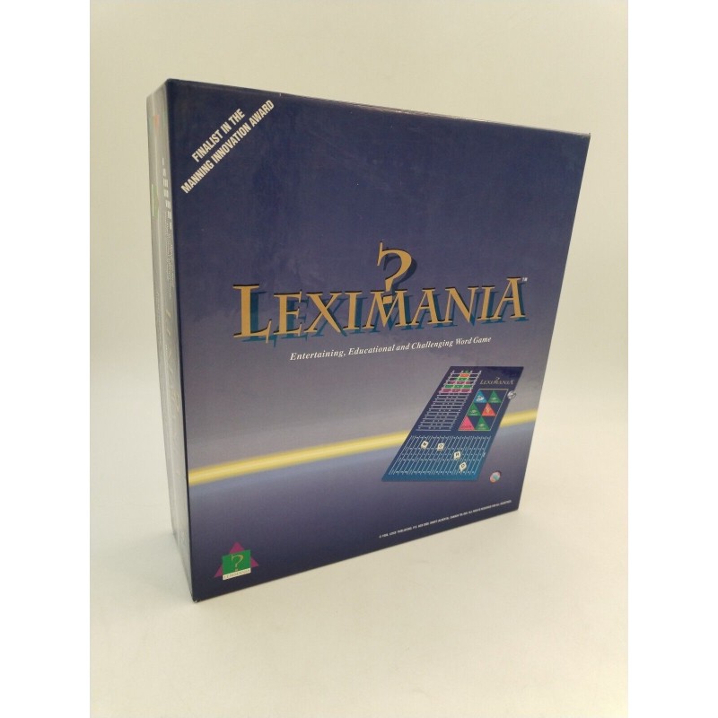 Leximania 1994 Jeux De Société Boggle Jeu Lettres Dés Word Game Leximania 1994 Jeux De Société Boggle Jeu Lettres Dés Word Game