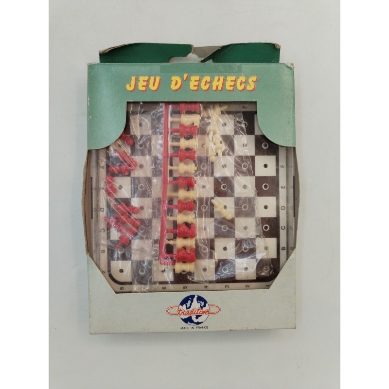 Jeu D'échecs De Voyage Neuf Vintage Jeux Échec