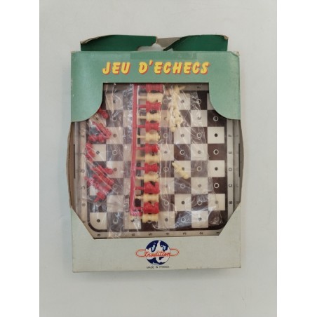 Jeu D'échecs De Voyage Neuf Vintage Jeux Échec