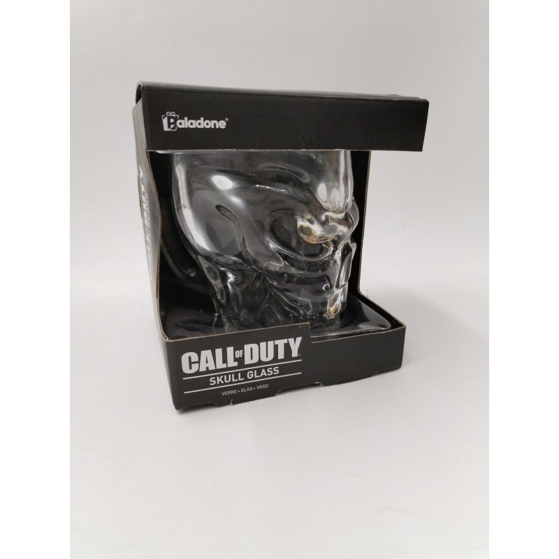call of duty skull glass paladone verre Collector Crâne cristal Activision