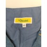 Les Olivades Gilet Sans Manches Fleurs Taille 36 Bleu Marine Provence