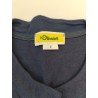 Les Olivades Gilet Bleu Marine Manches longues Coton Taille 2 Provence Camargue 