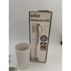 Mixeur plongeant Braun Minipimer MR 305 Multiquick Blender Soupes Sauces Bébé 