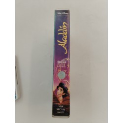Aladdin Cassette Vidéo Film VHS Disney Walt Disney FR 1992 Dessin Animé 