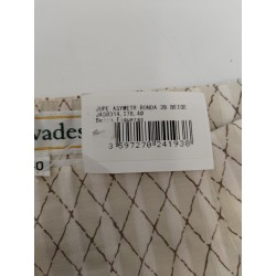 Les Olivades Neuf " Ronda " Jupe Asymétrique Beige Figueras Taille 40