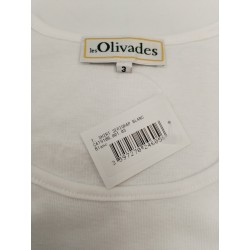 Neuf Les Olivades T Shirt Blanc Taille 3 Croix De Camargue Manade Tee Shirt Été