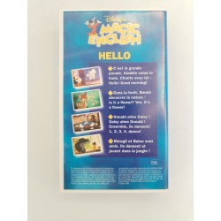Disney Magic English N 1 Hello Aladdin Cassette Vidéo VHS K7