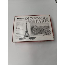 Découvrons Paris Schmidt France Jeux De société Jeu Bonjour Capitale Tour Eiffel