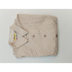 Les Olivades Neuf Chemisier Taille 38 Beige Sable Creme Souleiado Gardian...