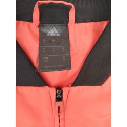 Real Madrid Veste Presentation UCL  Corail Noir Football Adidas Survêtement Haut