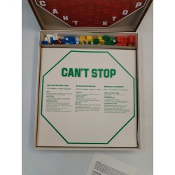 Can't Stop 1980 Parker Brothers Jeux De Société Miro Mecano Jeu Vintage 