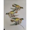 Ancien Jeux Tir Au Pigeon Cible Jeu Forain Lot 3 Pièces