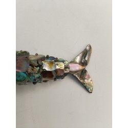 Poisson Articulé En Nacre Design Décapsuleur Vintage Napoléon 3 Ancien Art Déco 