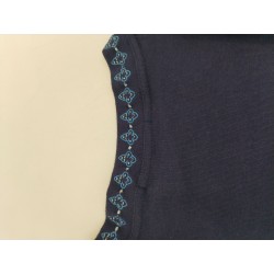 Les Olivades T Shirt Manches Courtes Bleu Marine Taille 3 Provence Soleiado