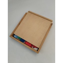 Vilac Lot De 4 Puzzles Bois 4 X 12 Pièces Petit Ours Brun Puzzle Jeu