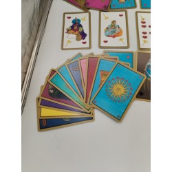 1981 Jeu de Tarot Persan de Madame Indira Cartomancie Grimaud Jeux De Cartes Jeu
