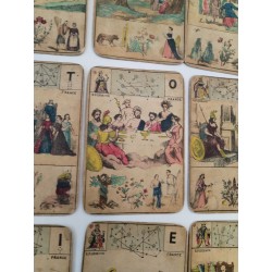 Le Grand Tarot De Mlle Lenormand Par Gaudais Édition Grimaud XIX Cartomancie Jeu