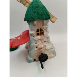 Lot Les schtroumpfs Schleich Peyo le moulin A Vent 1978 1981 Jeu Jouet Figurine