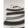 Lot De 36 Rails Courbes Droits Éclisses Jouef Trains Électriques Playcraft...