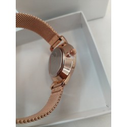 Montre Neuve Cacharel Rose Gold Acier Inoxydable Stainless Steel Or Rose