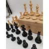Ancien Jeu D'échecs Staunton Jeux Échec Billes De Verre Antique Chess Set Échecs