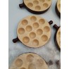 Lot De 6 Poêlons à escargots 12 trous Emile Henry 🗝️ 2512 Escargot Poêlon 