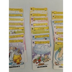 1995 JEU de CARTE 7 FAMILLES ASTERIX Jean Brunet France Cartes Uderzo Jeux