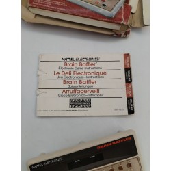 1979 Brain Baffler Mattel Electronics Le Défi Electronique Console De Jeu