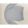 POLO By RALPH LAUREN Boys Pull Sweat Cardigan Bleu Clair Gris 11-12 Years Small