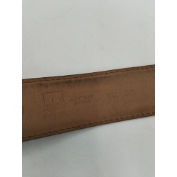 MOSCHINO Authentique Ceinture Vintage Cuir Redwall Made In Italy Genuine Leather