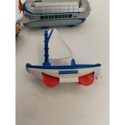 Thomas Friends Train Hugo Skiff Zeplin Motorized 2016 Gullane Mattel Trains