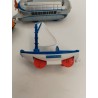Thomas Friends Train Hugo Skiff Zeplin Motorized 2016 Gullane Mattel Trains