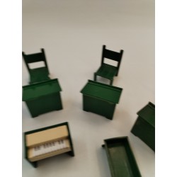 Lot Epoch 1985 Forest Families Mobilier Maison De Poupée Sylvanian Jouet Vintage