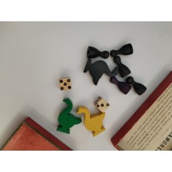 Boite De Jeux Nouveaux Réunis LJR Jeu Ancien Ramoneur Osselets La puce Nain...