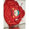 JCDC Castelbaljac X South Park Pluie Veste Imperméable Sans Manches Rouge 40