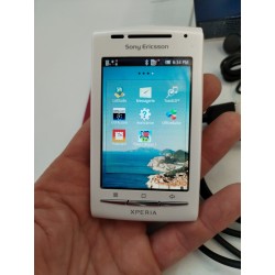 Smartphone Sony Ericsson Xperia X8 E15i Blanc Edition Quiksilver Téléphone Gsm 
