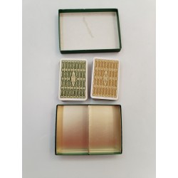 1979 Art Nouveau Bridge Canasta Altenburg Stralsunder Double Jeux De Cartes...