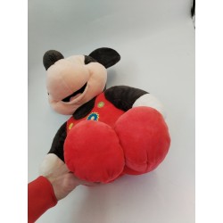 Grande Peluche Mickey Disney 60 CMS Doudou Souris Mouse Très Bon État