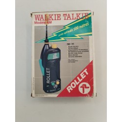 Paire de talkie walkie ROLLET Modèle Am Électronique Transceiver Fréquence Jouet