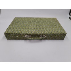 Coffret Valise Jeu De Mah-jong Os & Bambou État Neuf Mah Jong Jeux De Société 