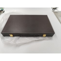 Jeu De Backgammon Neuf Coffret Valise Luxe Intérieur Velours tric trac jacquet