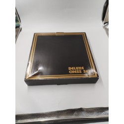 Deluxe Chess Set Jeux D'échecs Jeu Echec Chevalier Médiéval echecs Plastique