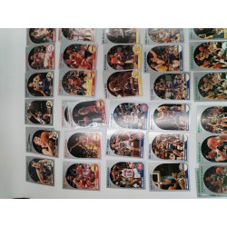 Gros Lot 155 Cartes 1990 NBA Hoops Official Basketball Card Basket Rookie...