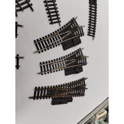Lot Jouef Ho Trains Rails Passage A Niveau Aiguillage Grand Croisement Trémie