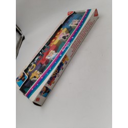 Disney Jouet Vintage Mattel Train Puzzle Jouet D'éveil Roll Along En Boîte