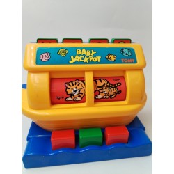 Baby Jackpot Tomy Arche De Noé Casino Machine A Sous Animaux Jouet Vintage
