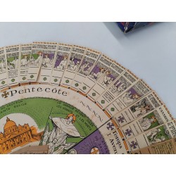 Le Tour De L'an Jeu Liturgique Les Jeux Instructifs d'Épinal Ancien Nouveaux...
