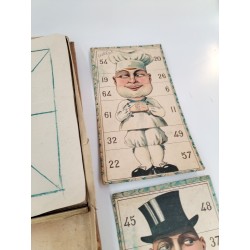 Loto De L'arithmetique Sur Les Quatres Règles Personnages A Transformation...