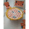 Vama Maxi Garden Barbie Bambole Meubles Jardin Dolls mobili giardino